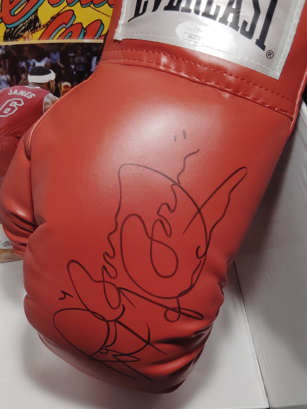 Ray "Boom Boom" Mancini Autographed Everlast Boxing Glove JSA